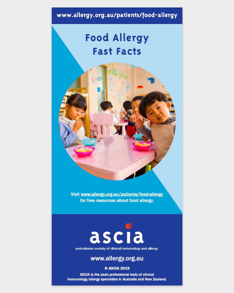 ASCIA - Food Allergy Fast Facts