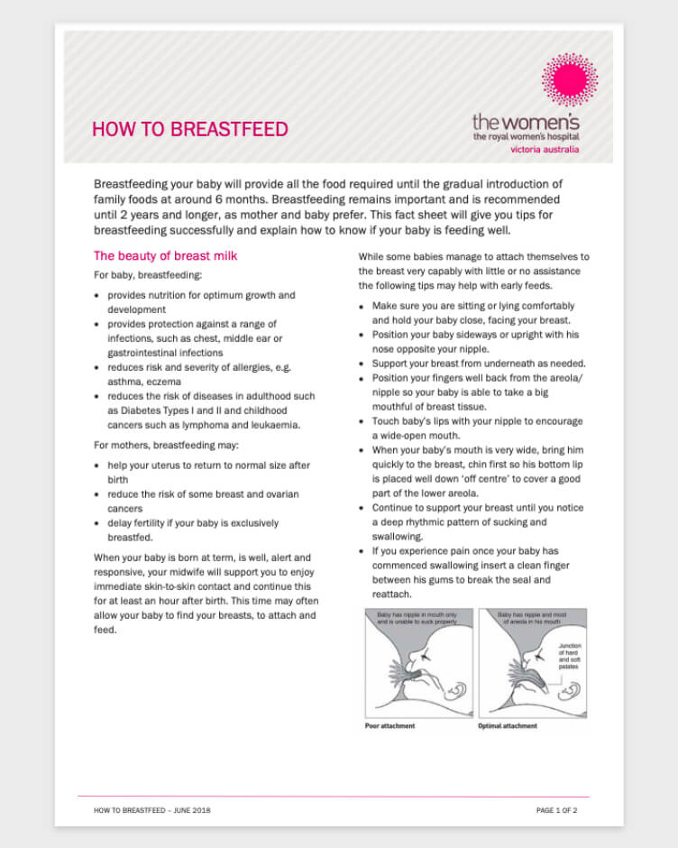 How To Breastfeed