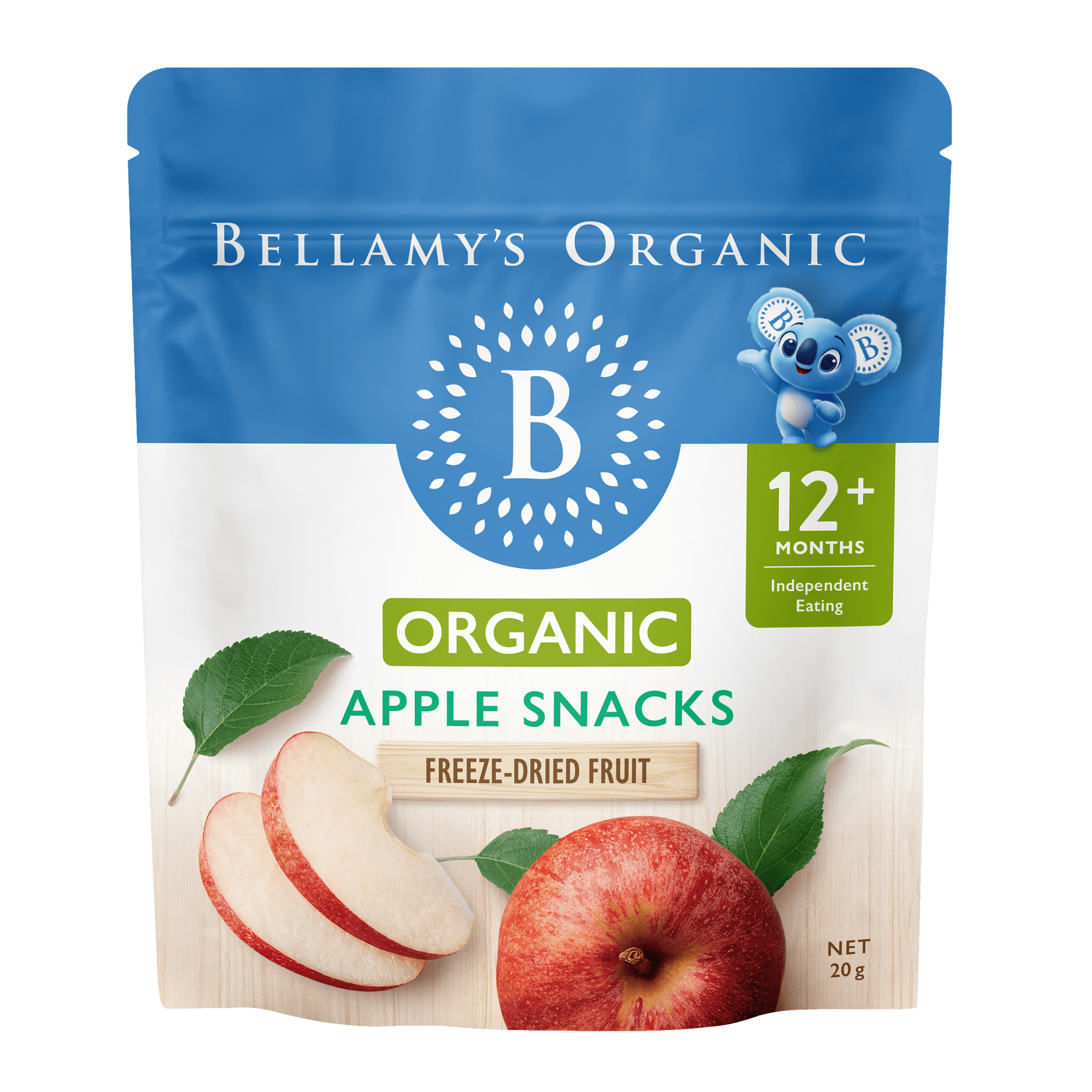 Bellamys_SNACKS_Apple Snacks_20g_RENDER_FRONT_GS1